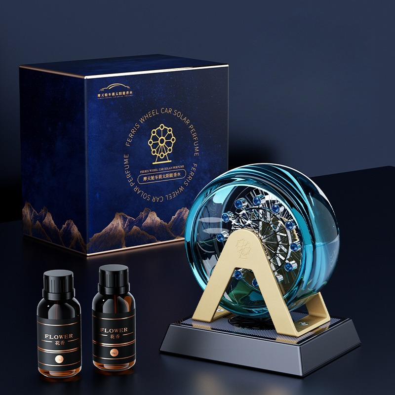 معطر هواء للسيارة يعمل بالطاقة - مراجعة Perfume Fragrance Wheel وسعره