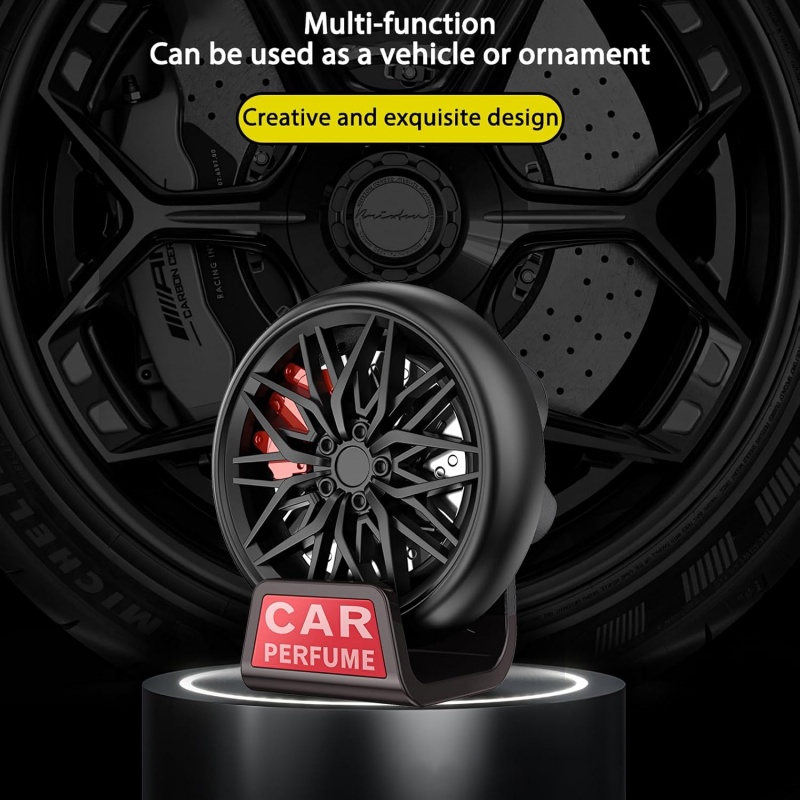 معطر هواء لعجلة السيارة مع مشب - مراجعة Perfume Fragrance Wheel وسعره